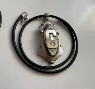 Collane in argento e madreperla