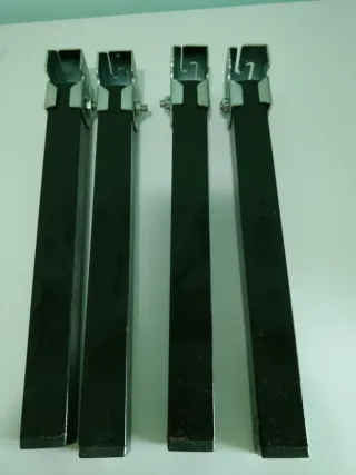 Patas de somier metálicas (4 unidades)