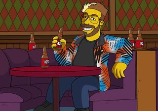 Retratos Simpsons personalizados sin IA