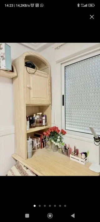 Mueble de escritorio de madera