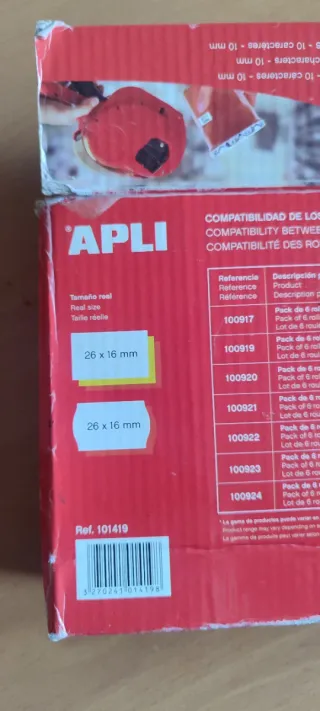 Etichettatrice Apli 101419 + etichette extra