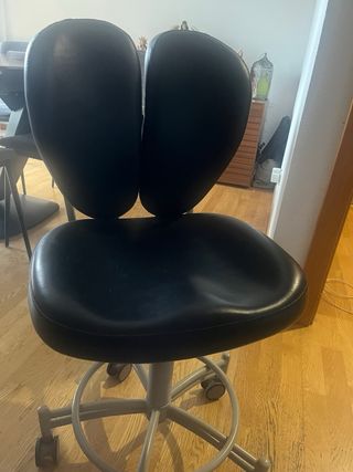 Silla ergonómica con ruedas