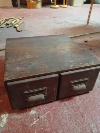 Archivo madera antiguo