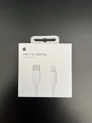 Cable USB-C a Lightning Apple 1 m Cargador IPhone
