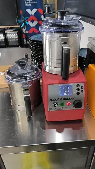 Robot Coupe con 2 vasos