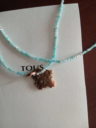 Colgante Tous Mamá Vermeil Oro y Lila