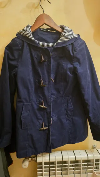 Chaqueta parka entretiempo talla S Stradivarius