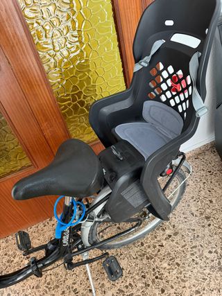 Bicicleta familiar 2 sillas para niños