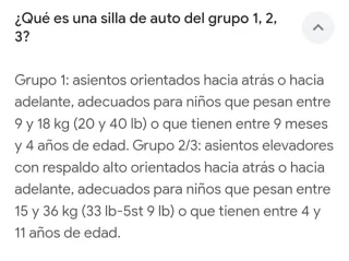 Silla coche Nurse Grupo 1-2-3