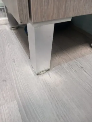 Conjunto lavabo con armario y auxiliar