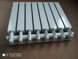 Radiador de calefacción blanco