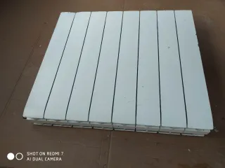 Radiador de calefacción blanco