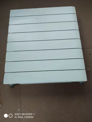 Radiador de calefacción blanco