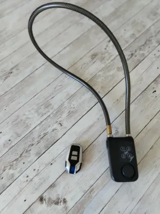 Candado de bici con control remoto