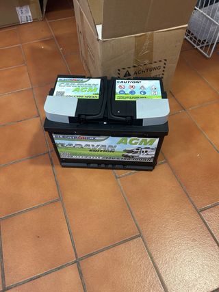 Batería AGM 100AH Caravan Edition