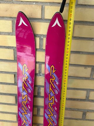 Esquís Dynastar TXP Carbon con bastones