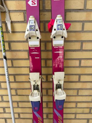 Esquís Dynastar TXP Carbon con bastones