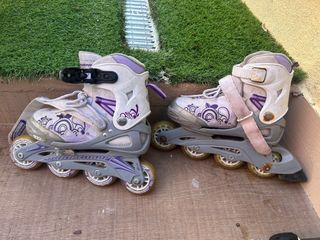 Patines en línea niña talla 32 ajustable