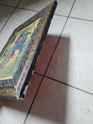 Quadro antico Madonna con Bambino