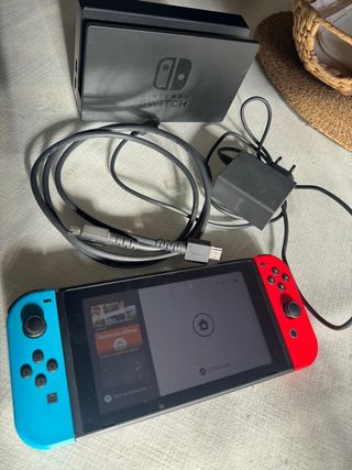 Nintendo Switch Azul/Rojo Neón