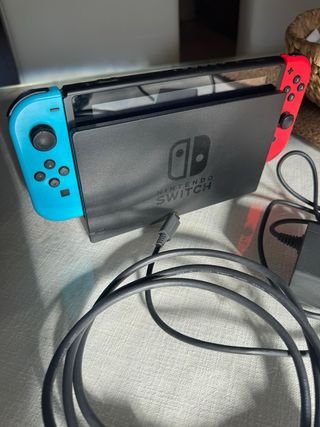 Nintendo Switch Azul/Rojo Neón