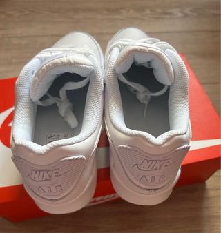 Nike Air Max 90 Leather blancas mujer hombre