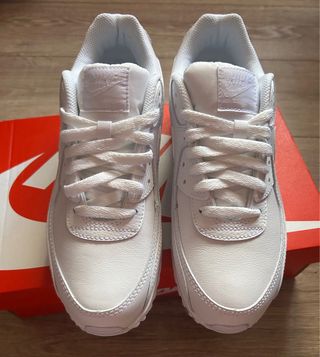 Nike Air Max 90 Leather blancas mujer hombre