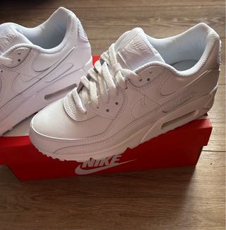Nike Air Max 90 Leather blancas mujer hombre