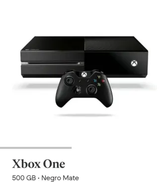 Xbox One 500 GB Negro Mate