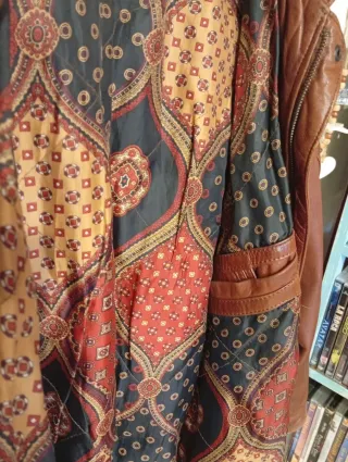 Chaqueta de piel vintage