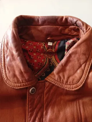 Chaqueta de piel vintage