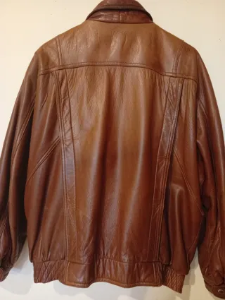 Chaqueta de piel vintage