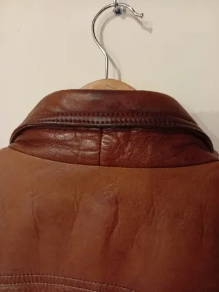 Chaqueta de piel vintage