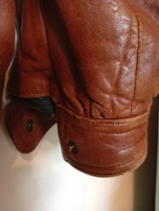 Chaqueta de piel vintage