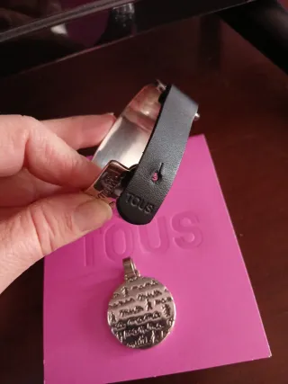 Conjunto Tous: Pulsera y Colgante Plata