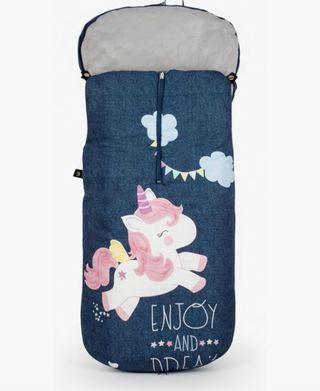 Saco para silla de paseo unicornio