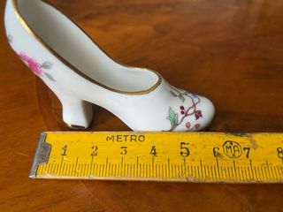 Miniatura Scarpa Hammersley Porcellana Fine Bone