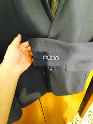 Americana azul marino Talla L