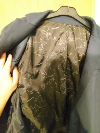 Americana azul marino Talla L