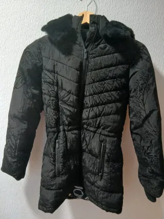 Chaqueta Desigual niña negra 11/12 años