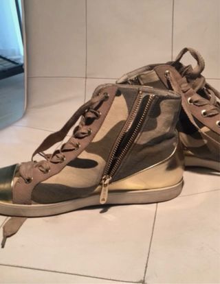 Sneakers Liu Jo Donna Beige Oro