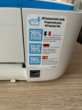 Impresora HP DeskJet 3720 Azul/Blanca