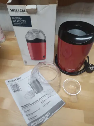 Máquina de Palomitas SilverCrest Roja