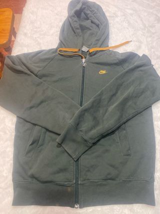 Sudadera Nike con cremallera hombre verde