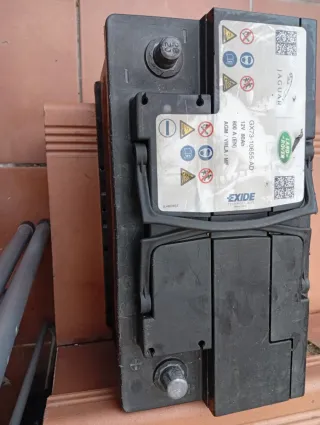 Batería Coche Exide 12V 80Ah AGM GX73-10655-AD