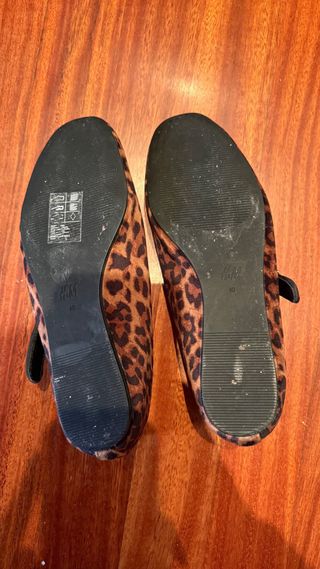 Bailarinas leopardo con tira