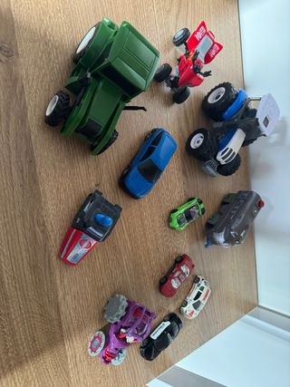 Lote Coches de Plástico para Niños
