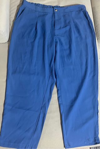 Pantaloni Shein Curve Blu Taglia XXL