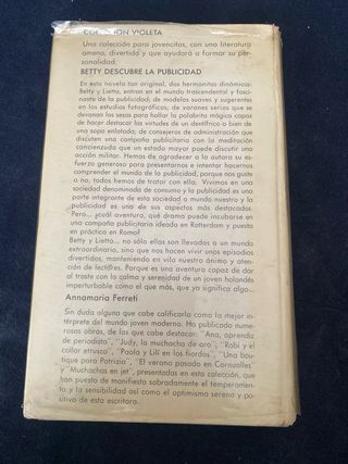 Libro: Betty descubre la publicidad