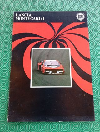 Lancia Montecarlo Depliant Brochure ORIGINALE
